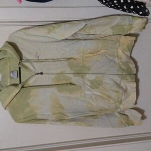 Green tie dye NIKE hoodie